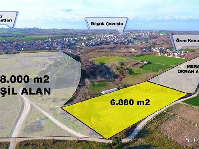 Büyük Çavuşlu Mahallesi, Silivri içerisinde satılık Arsa