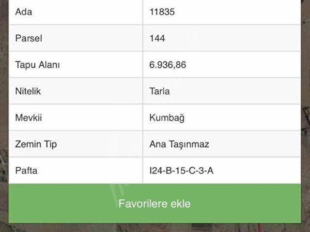 Emirceoğlu Mahallesi, Tepebaşı içerisinde satılık Arsa
