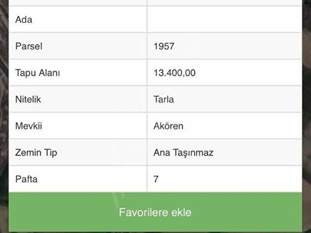Derbent, Odunpazarı içerisinde satılık Arsa