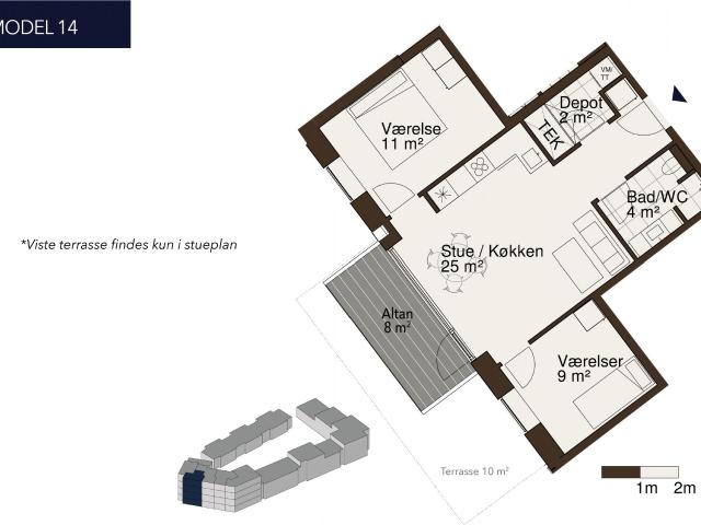 Lejlighed til leje i Ølstykke, Brøndby