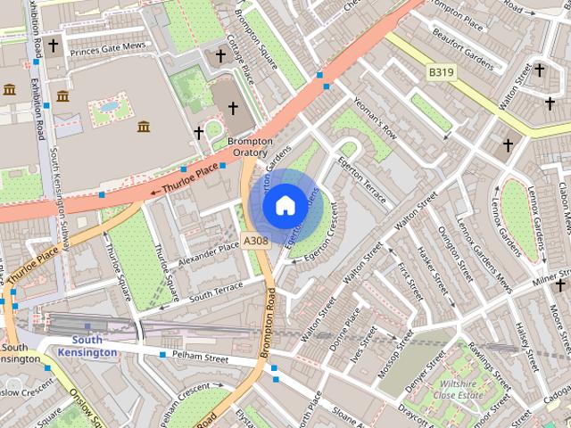 House for rent in Chelsea, Cat Hill