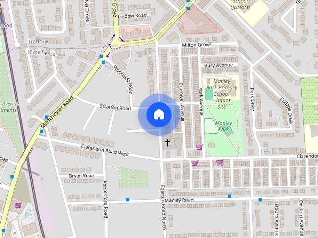 House for rent in Georgia, Greater Manchester