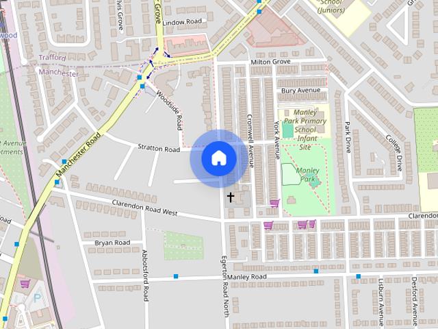 House for rent in Georgia, Greater Manchester