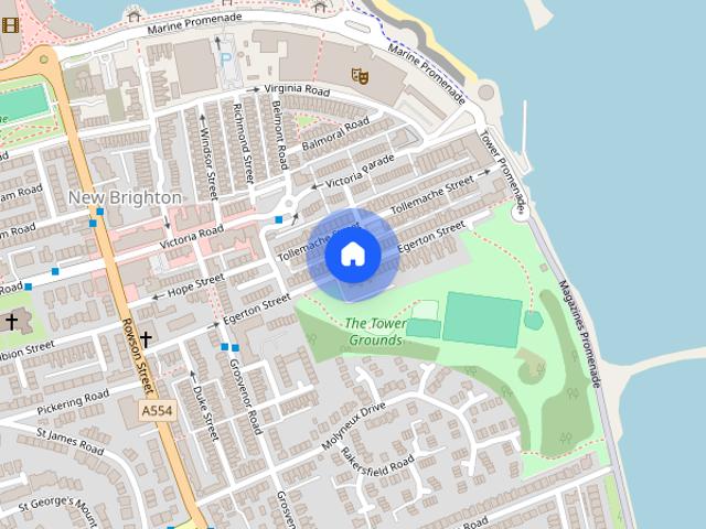 Apartment for rent in New Brighton, Liscard