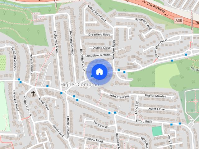 House for rent in Higher Compton, Mount Wise