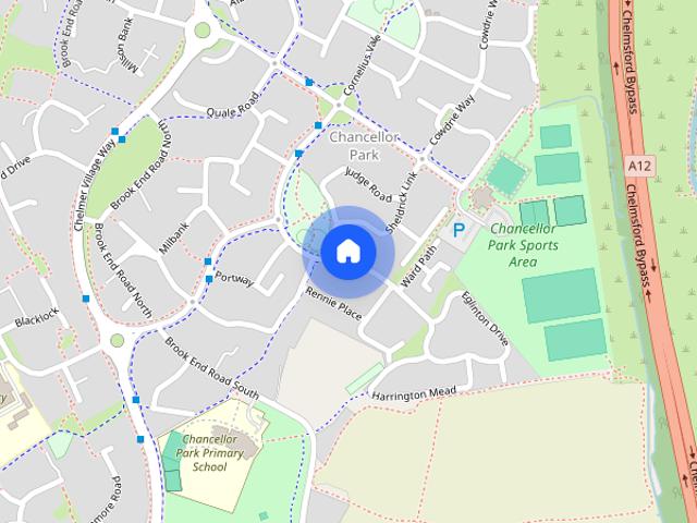 House for rent in Brookend, Chelmsford