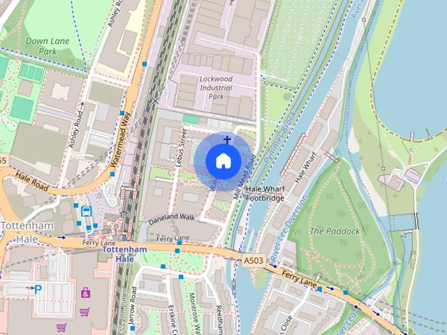 Apartment for rent in Hale Village, Tottenham Hale