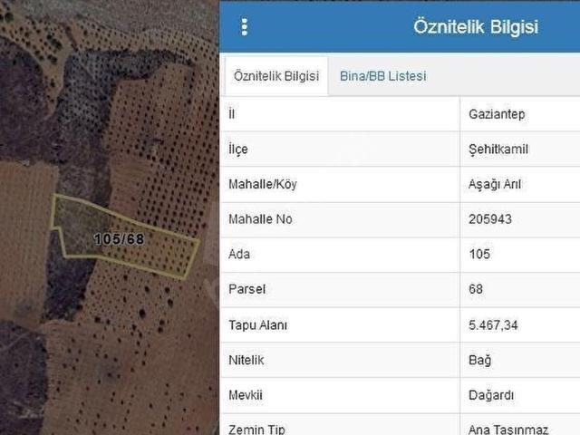 Aşağıarıl Mahallesi, Şehitkamil içerisinde satılık mülk