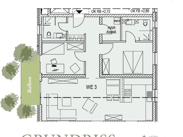 Wohnung kaufen in Bachrain, Künzell