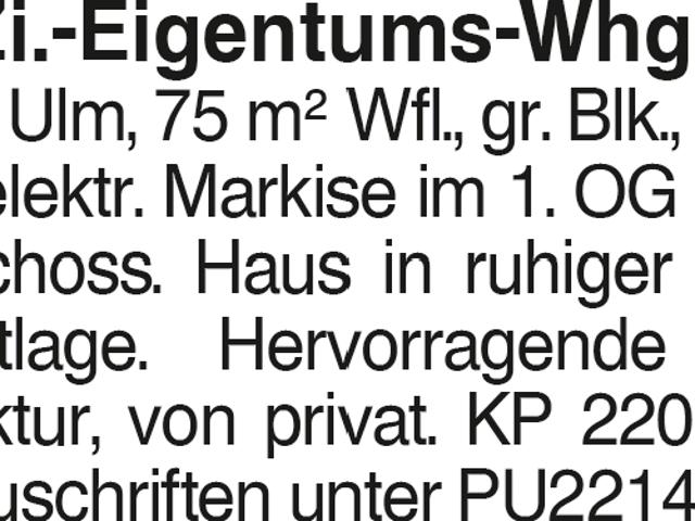 Wohnung kaufen in Neu-Ulm, Bayern