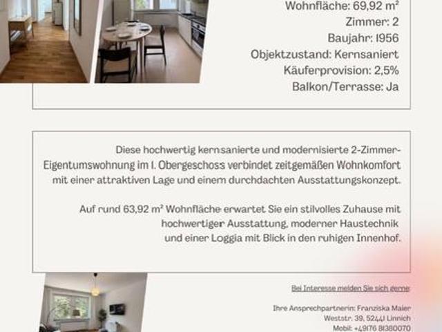 Wohnung kaufen in Düsseltal, Düsseldorf