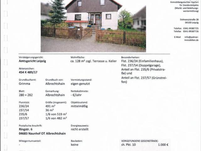 Haus kaufen in Erdmannshain, Naunhof