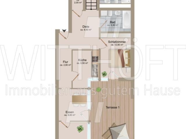 Apartment mieten in Hummelsbüttel, Hamburg