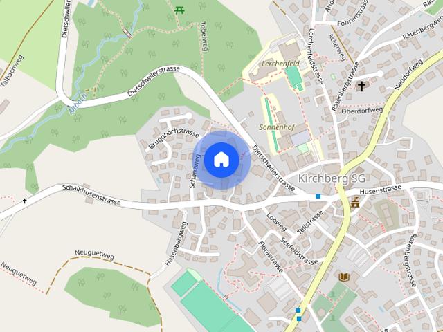Apartment mieten in Kirchberg SG, Kirchberg (SG)