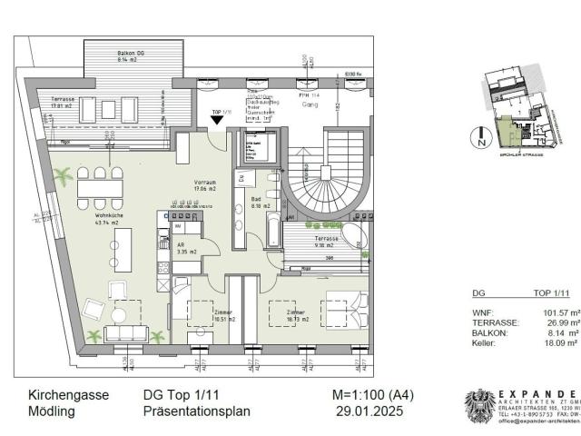 Wohnung kaufen in Mödling, Bezirk Mödling