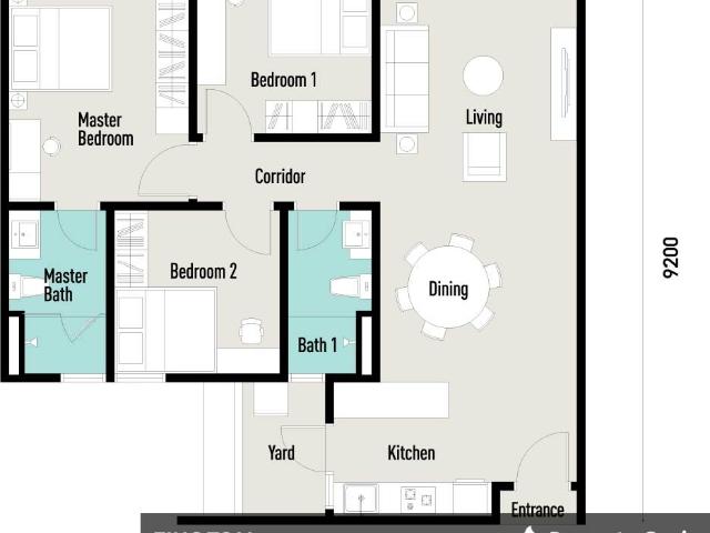 Apartment for rent in Tanjong Sepat, Selangor