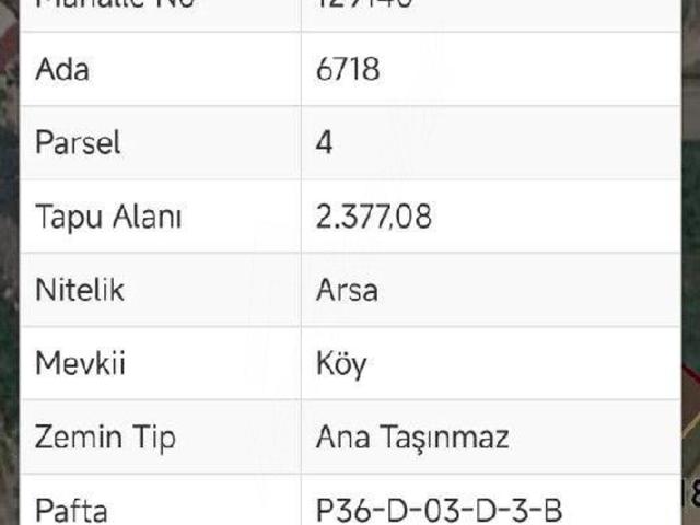 Orhanlı, Defne içerisinde satılık Arsa