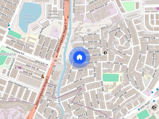 Apartment for rent in Ampang, Majlis Perbandaran Ampang Jaya