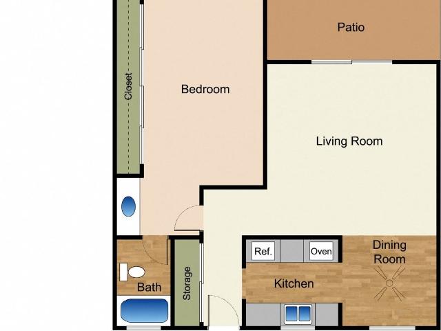 Apartment for rent in Vista, California