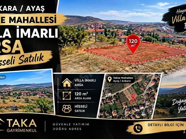Tekke, Ayaş içerisinde satılık Arsa