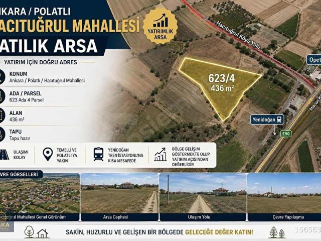 Yenidoğan, Polatlı içerisinde satılık Arsa