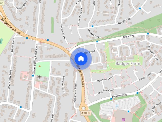 House for rent in Olivers Battery, Winchester