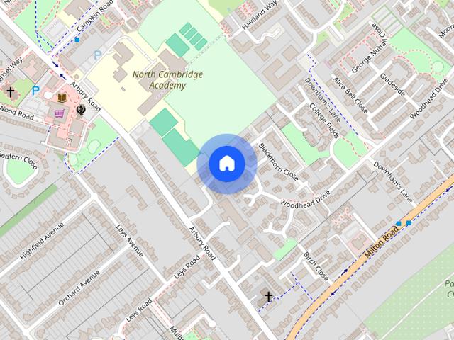 House for rent in Chesterton, Arbury
