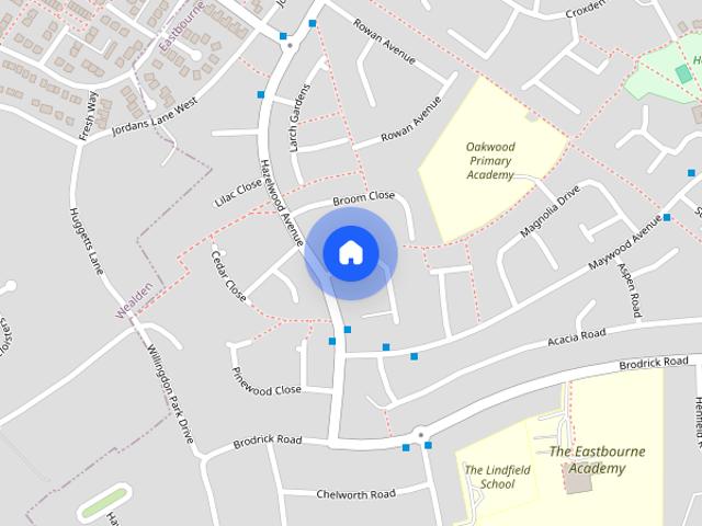 House for rent in Hamlands, Eastbourne