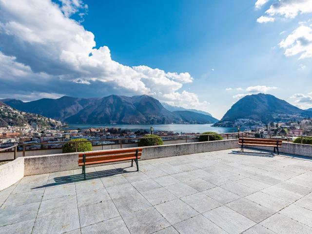 Attikawohnung kaufen in Aldesago, Tessin