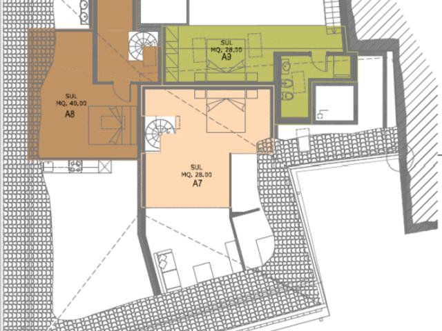 Apartment mieten in Poporino, Collina d'Oro