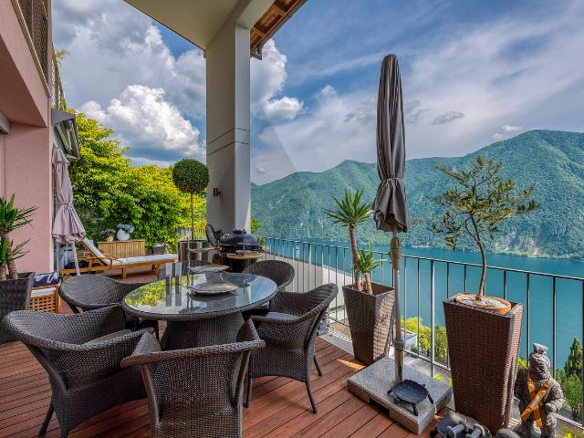 Attikawohnung kaufen in Aldesago, Tessin