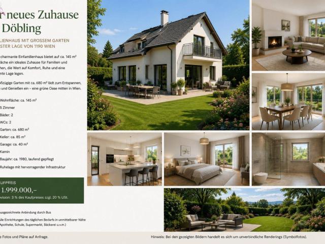 Haus kaufen in Döbling, Wien