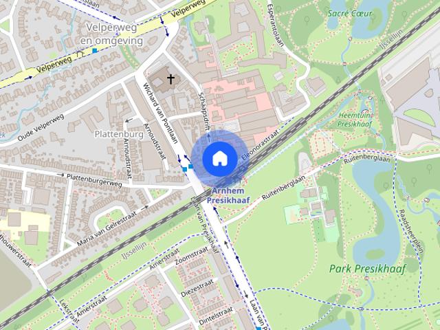 Appartement te huur in Velperweg en omgeving, Arnhem