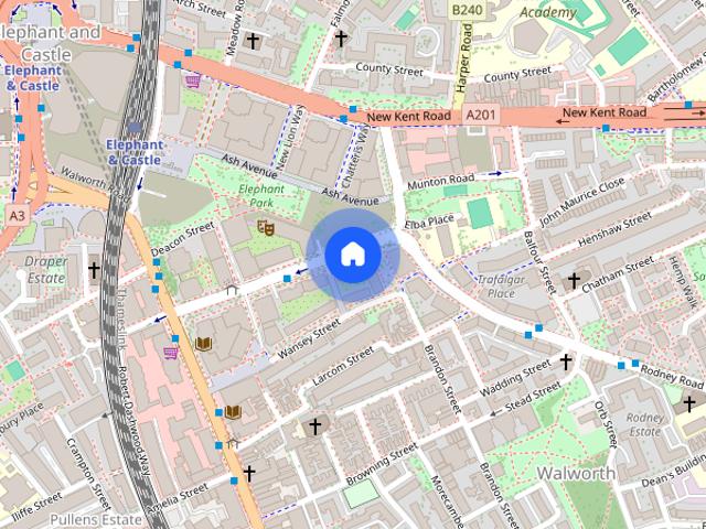 Apartment for rent in Walworth, Greater London
