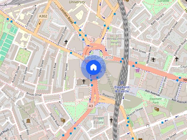 House for rent in Elephant and Castle, Greater London