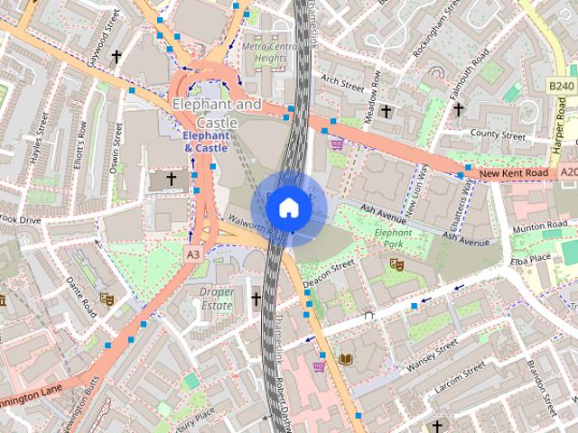 Apartment for rent in Elephant and Castle, Greater London