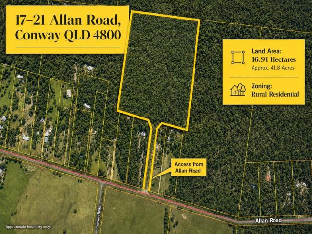 Land for sale in Conway, Queensland