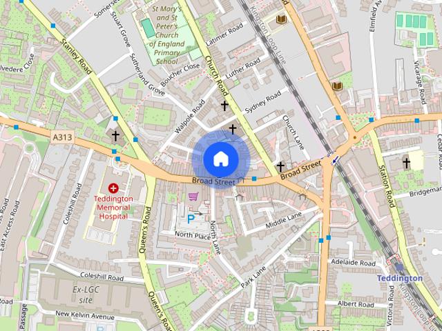 Apartment for rent in Strawberry Hill, Greater London