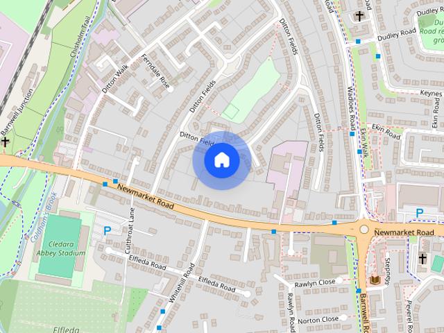 House for rent in Barnwell, Arbury