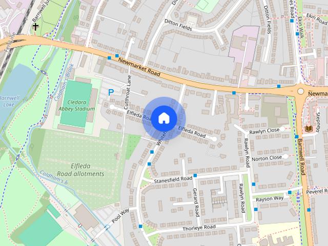 House for rent in Barnwell, Arbury
