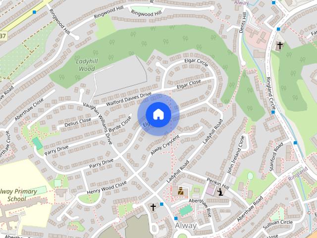 House for rent in Ladyhill, Wales