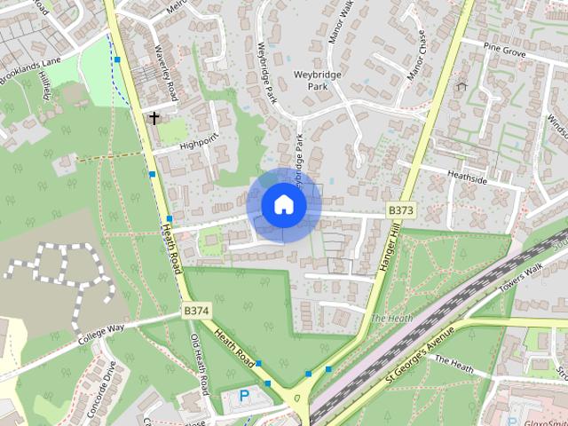 Apartment for rent in Blackhills, Surrey