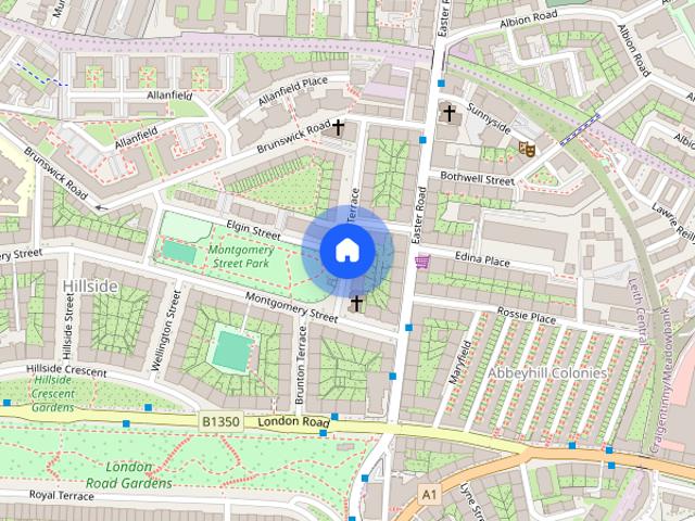 Apartment for rent in Hillside, Leith