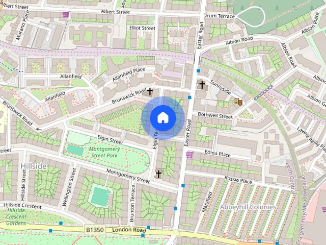 Apartment for rent in Hillside, City of Edinburgh
