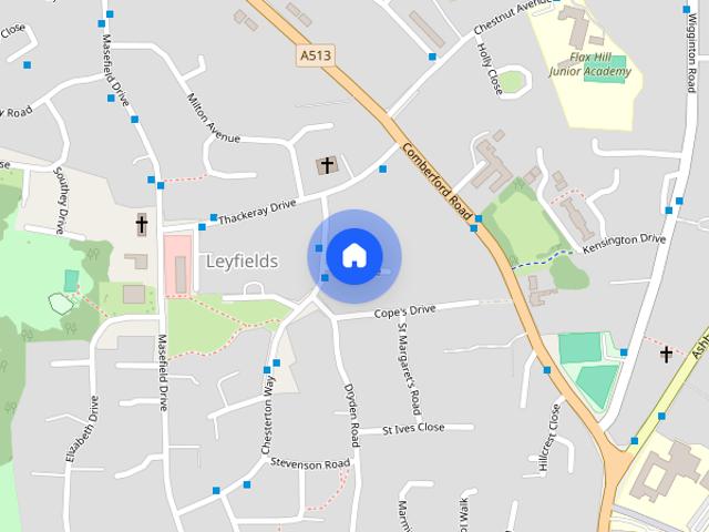 House for rent in Leyfields, Kettlebrook