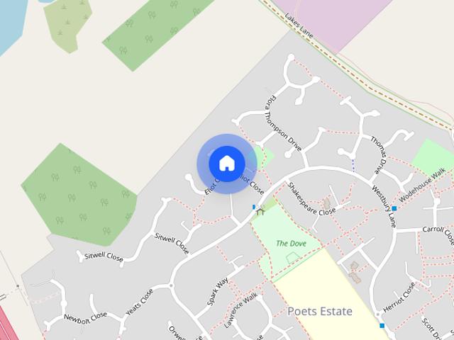 House for rent in Poets Estate, Newport Pagnell