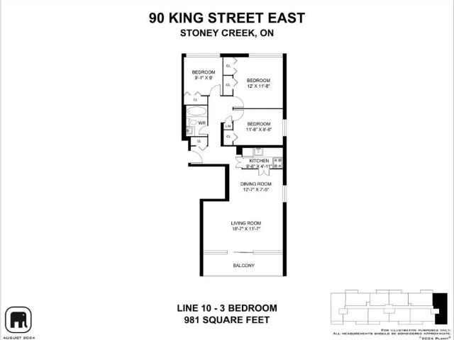 Apartment for rent in Stoney Creek, Hamilton