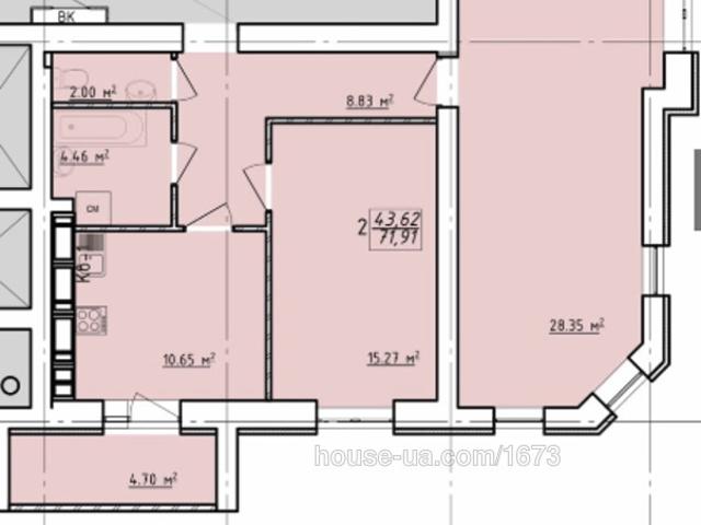 Квартира продажа в Немышлянский, Хорошево