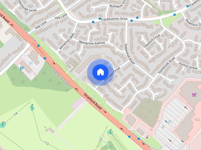 House for rent in Monkspath, West Midlands