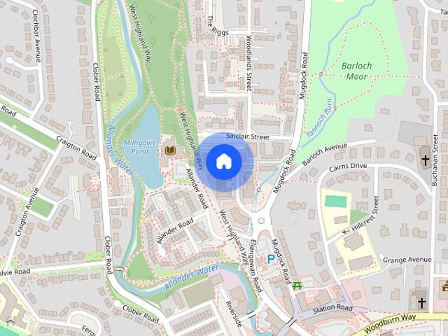Apartment for rent in Milngavie, Scotland